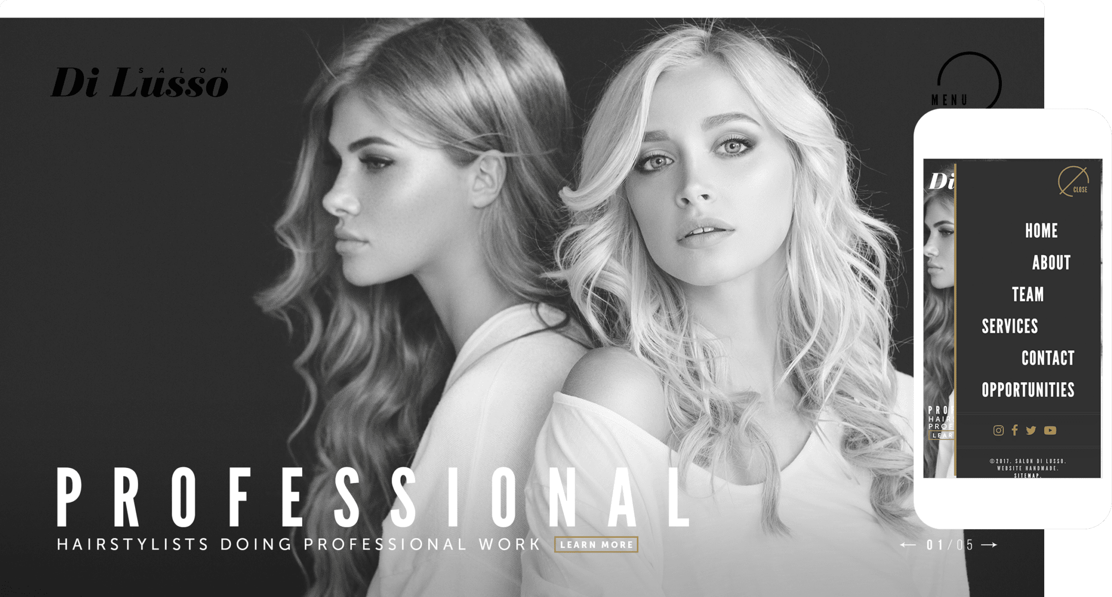 salon-dilusso-website